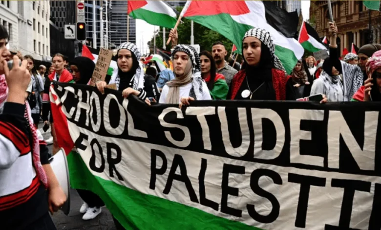 فلسطینی طلبہ
