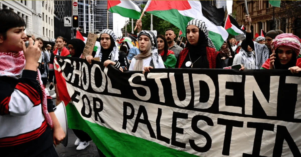 فلسطینی طلبہ