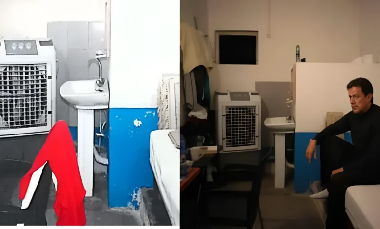 عمران خان کے جیل میں کمرے