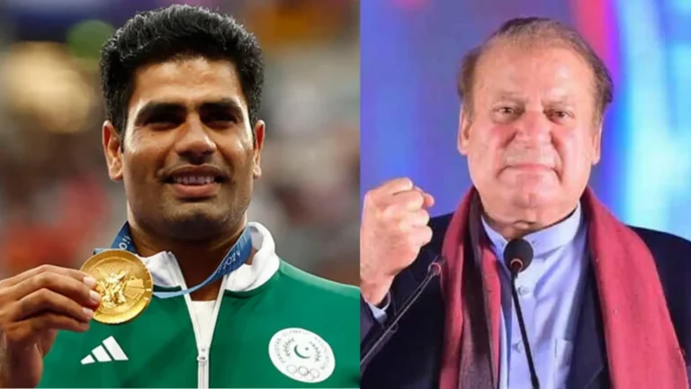 ارشد ندیم کی کامیابی کی مبارکباد نواز شریف کو مہنگی پڑ گئی