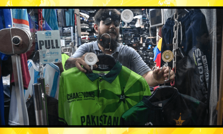 قومی ٹیم کے چیمپئنز ٹرافی 2025 سے آؤٹ ہونے پر دکانداروں کا بھاری نقصان،