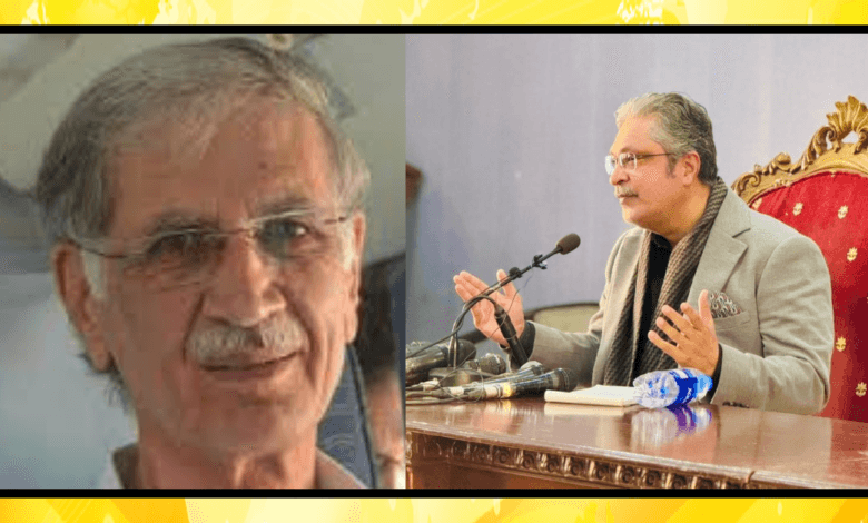 اختیار ولی خان کی جگہ پرویز خٹک کو ن لیگ نے کابینہ میں شامل کر لیا۔