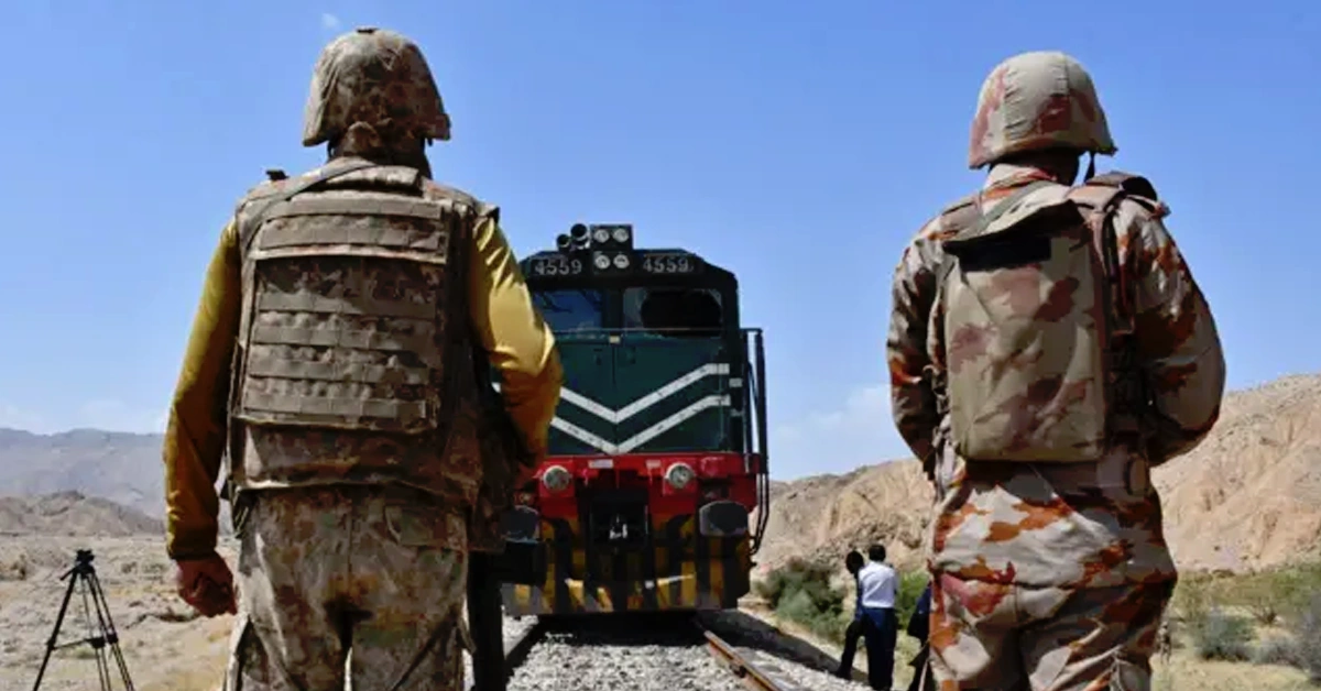 جعفر ایکسپریس پر حملہ