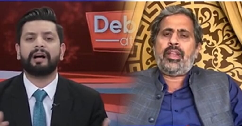 سخت سوالوں پر لاجواب؛ فیاض چوہان اینکر پر آگ بگولا، شو چھوڑ گئے