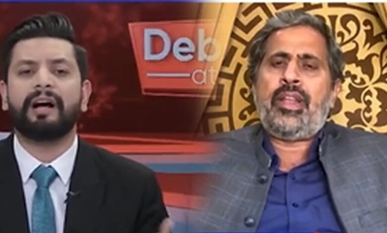 فیاض چوہان اینکر پر برہم
