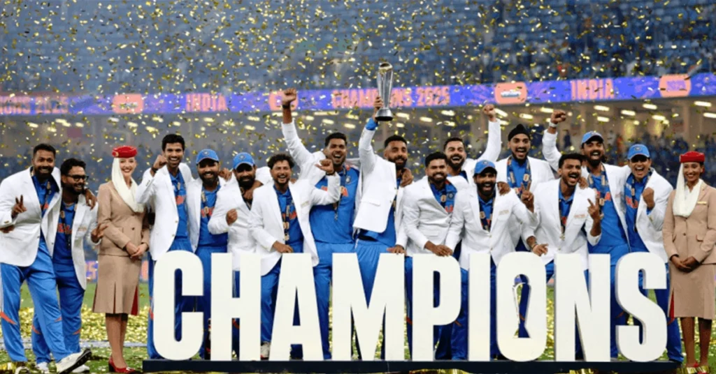 انڈیا چیمپئنز ٹرافی جیت کر سوال چھوڑ گیا؛ کیا میزبان پاکستان ہی تھا؟