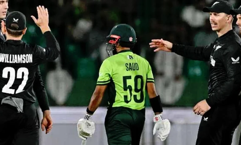 نیوزی لینڈ سے ون ڈے سیریز میں وائٹ واش