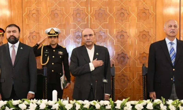 صدر زرداری کی رخصتی