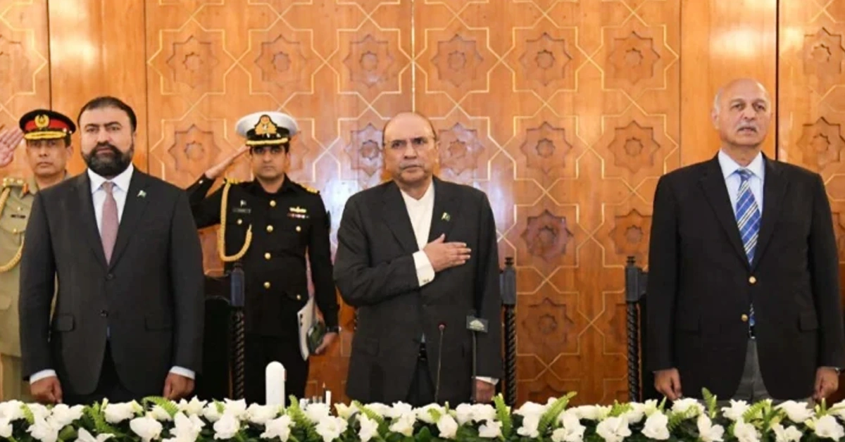 صدر زرداری کی رخصتی