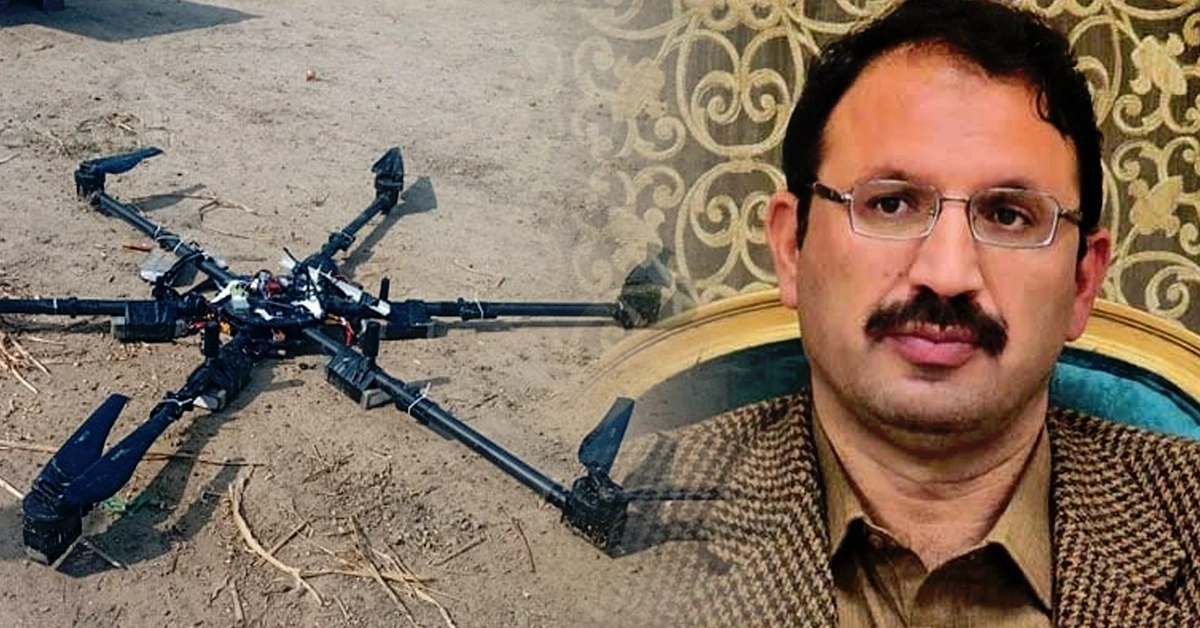 انڈین ڈرون اڈیالہ جیل پر، جنید اکبر خان
