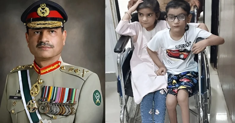 آرمی چیف کا بھارت علاج کے بچوں کی بے دخلی پر ایکشن
