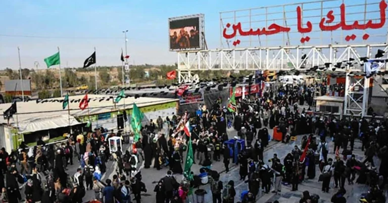 اربعین کیلئے ایران اور عراق جانے والے زائرین کی لاکھوں ڈوبنے کا خدشہ