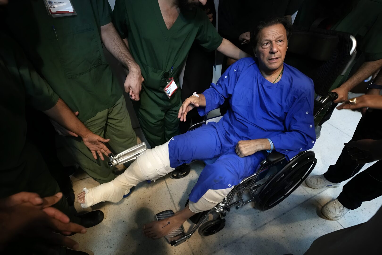 عمران خان پر قاتلانہ حملے