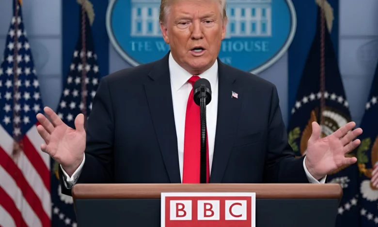 بی بی سی ٹرمپ تنازعہ