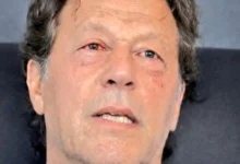 عمران خان کی بینائی
